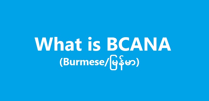 BCANA အကြောင်း